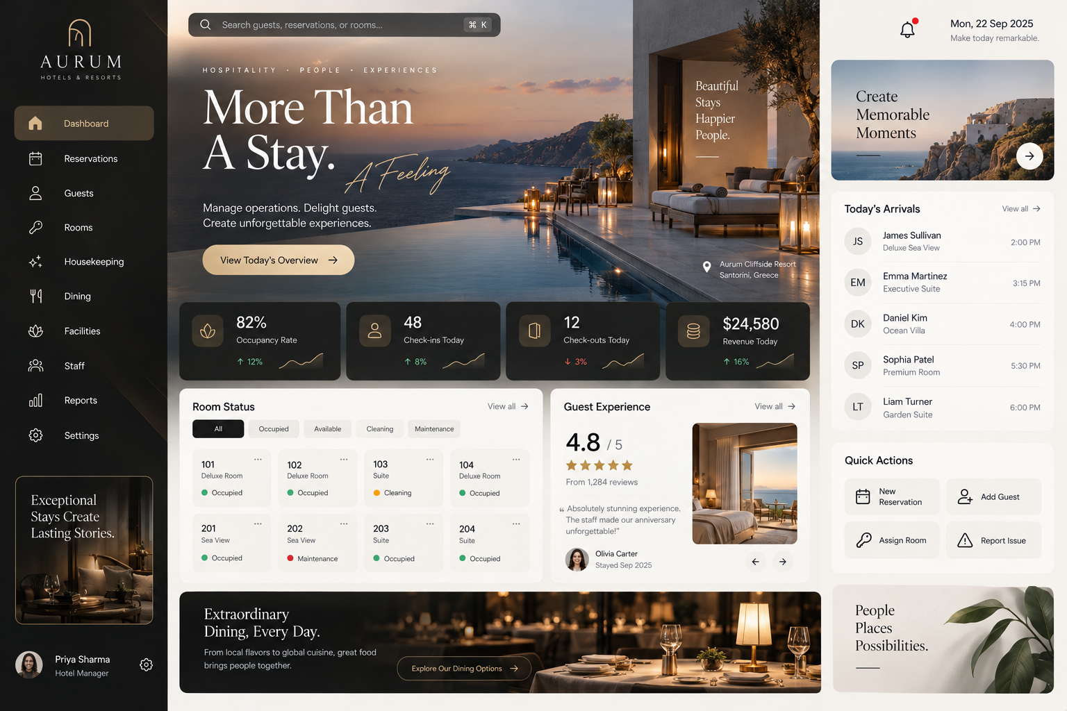 Aurum — more than a stay