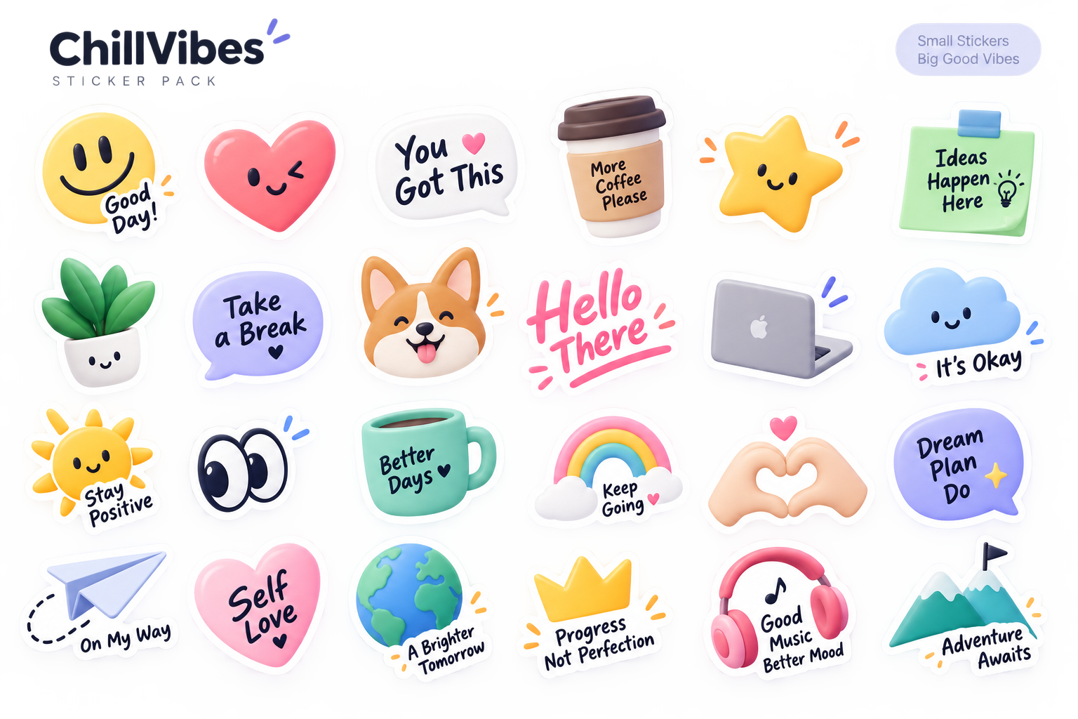 ChillVibes sticker pack