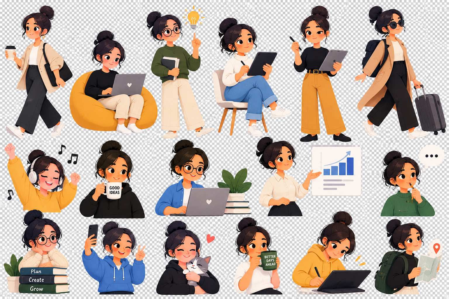 Everyday character pack
